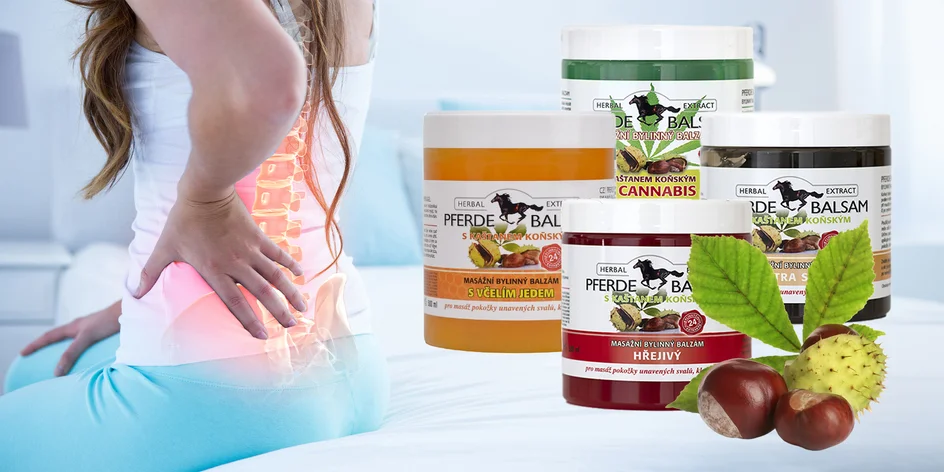 Sada masážnych gélov s gaštanom konským PFERDEBALSAM
