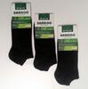 Členkové bambusové ponožky, 5 párov | Veľkosť: 38–42 | Čierna