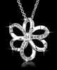 Elegantný veľký kvet s kryštálmi Swarovski Elements