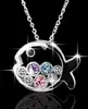 Čarovná rybka s farebnými kryštálmi Swarovski Elements