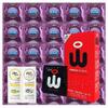 Luxusný Durex a Wingman balíček - 32 kondómov Durex a revolučných kondómov Wingman + lubrikačné gély pjur ako darček (vrátane poštovného)