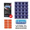 Durex Mutual Pleasure balíček - 40 kondómov Durex a Pasante (vrátane poštovného) + darček