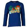 THOR 705 - chlapčenské tričko s dlhým rukávom modré veľkosť 104-152