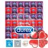 Valentínsky Durex Ultra Thin Feel balíček - 40 kondómov Durex + lubrikačný gél Durex + super tenký Sagami Original 0.02 ako darček vrátane poštovného