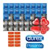 Valentínsky Durex Be Safe balíček - 54 kondómov Durex a Pasante vrátane poštovného