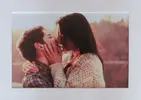 Fotografia na ľahčenej doske s rámom 30x20cm - biela