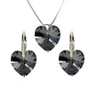 Swarovski set v tvare srdca | Silvernight