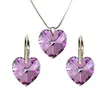 Swarovski set v tvare srdca | Crystal VL