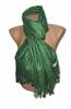 Kašmírový šál - farba: zelená
