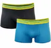 Boxerky Pierre Cardin duopack | Veľkosť: XL | 1x Námornícka modrá, 1x svetlá modrá + zelený lem