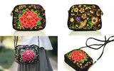 Crossbody kabelka s tromi vreckami ruže ružová