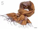Šál Pashmina | Tmavobéžová