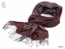Šál Pashmina | Hnedá