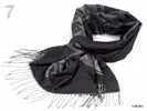 Šál Pashmina | Čierna