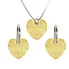 Swarovski set v tvare srdca | Sunshine