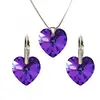 Swarovski set v tvare srdca | Heliotrope