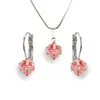Swarovski set v tvare kocky | Light Rose