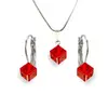 Swarovski set v tvare kocky | Red Light Siam