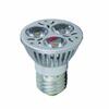 LED žiarovka - 3W - závit E27 (studená biela farba svetla)