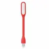Štýlová prenosná USB LED lampa červená