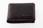 Pánska kožená peňaženka | Čierna