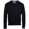 Pánsky sveter Tommy Hilfiger Pima Cotton | Veľkosť: S | Čierna