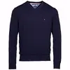 Pánsky sveter Tommy Hilfiger Pima Cotton | Veľkosť: S | Tmavomodrá