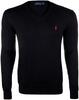 Pánský pullover Ralph Lauren | Veľkosť: S | Čierna - Lila znak
