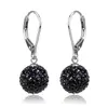 Náušnice Discoballs | Čierna