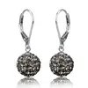 Náušnice Discoballs | Sivá