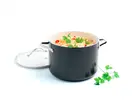 Hrniec so sklenenou pokrievkou 22 cm (4,5 l)