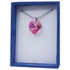 Swarovski prívesok srdce Rose AB | Ružová