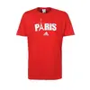 Tričko Adidas Paris | Veľkosť: XL | Červená