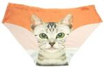 Dámske nohavičky s mačkou Intimidao | Veľkosť: M | Oranžová