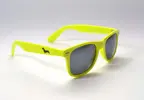 Fosforově žlté okuliare Kašmir Wayfarer (sklá stredne tmavé)