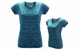 Športové melírované tričko | Veľkosť: S | Modrá