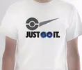 Pánske tričko Just GO it | Veľkosť: S | Biela