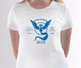 Dámske tričko TEAM MYSTIC | Veľkosť: XS | Biela