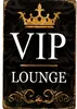 Plechová ceduľa VIP