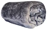Deka z mikroflanelu | Veľkosť: 150 x 200 cm | Sivá