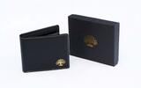 Kožená peňaženka s ochranou osobných údajov BLACK & GOLD | Čierna