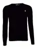 Pánsky sveter Ralph Lauren Black (White Pony) | Veľkosť: L | Čierna