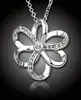 Elegantná veľká kvetina s čirými kryštálmi Swarovski Elements