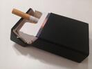Silikónovy obal na cigarety | Čierna