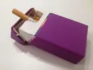 Silikónovy obal na cigarety | Fialová