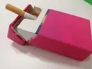 Silikónovy obal na cigarety | Svetloružová