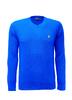 Pánsky sveter Ralph Lauren V-NECK | Veľkosť: S | Casino Blue (Yellow)