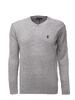 Pánsky sveter Ralph Lauren V-NECK | Veľkosť: S | Grey Melange