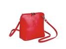 Vera Pelle dámska kožená kabelka Červená | Červená
