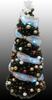 Ozdobený Vianočný stromček 70 cm | Zlato - Biela